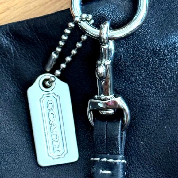 Coach 1415 Soho Slim Y2k Black Leather Hobo Fringe Tasseled Shoulder Bag - Picture 14 of 14